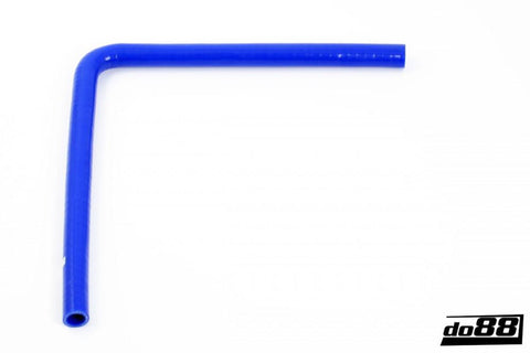 Silicone Hose Blue 90 degree long leg 0,625'' (16mm)-BLB90G16-NordicSpeed