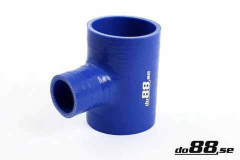 Silicone Hose Blue T 2,5'' + 1,25'' (63+32mm)-T63-32-NordicSpeed