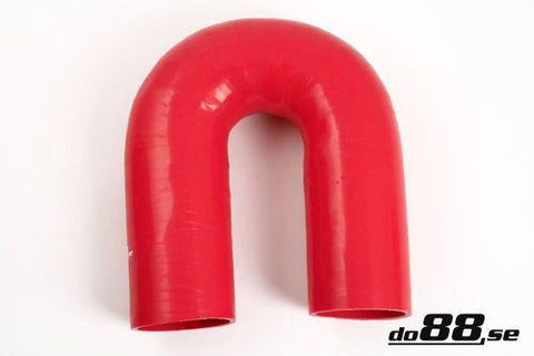 Silicone Hose Red 180 degree 2,75'' (70mm)-RB180G70-NordicSpeed