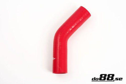 Silicone Hose Red 45 degree 1'' (25mm)-RB45G25-NordicSpeed