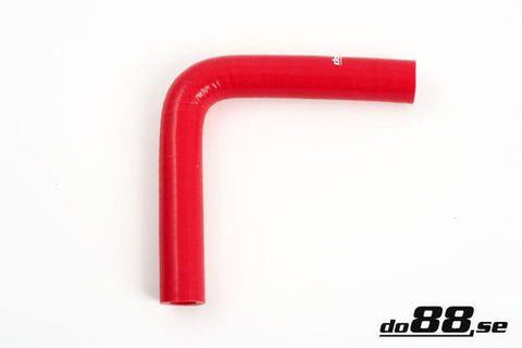 Silicone Hose Red 90 degree 0,375'' (9,5mm)-RB90G9.5-NordicSpeed