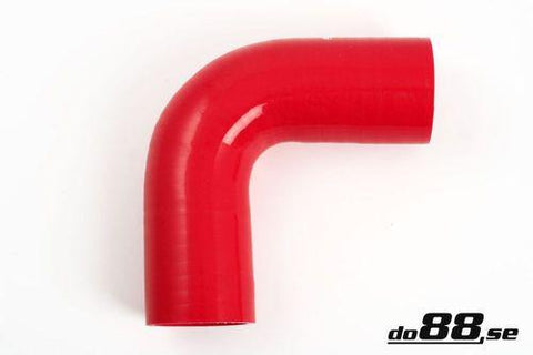 Silicone Hose Red 90 degree 2,25'' (57mm)-RB90G57-NordicSpeed