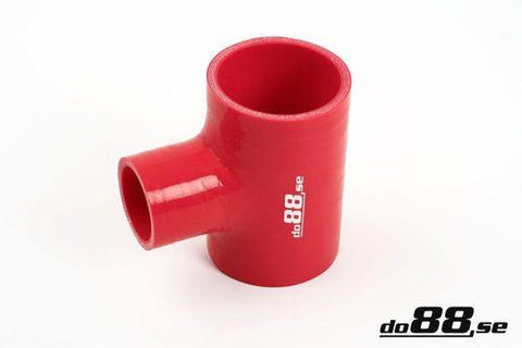 Silicone Hose Red T 2,5'' + 1,25'' (63+32mm)-RT63-32-NordicSpeed