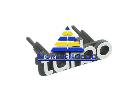 TURBO Grille Emblem OEM SAAB-30550861-NordicSpeed