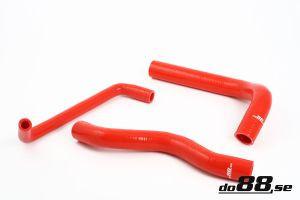 Volvo 240 Coolant hoses Red-do88-kit11R-NordicSpeed