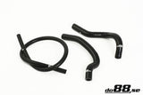 Volvo 240 Turbo 1979-1984 Coolant hoses complement Black-NordicSpeed