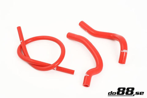 Volvo 240 Turbo 1979-1984 Coolant hoses complement Red-NordicSpeed