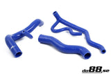 Volvo 700/940 Turbo Coolant hoses Blue-NordicSpeed