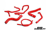 Volvo 960/SV90 Coolant hoses Red-NordicSpeed