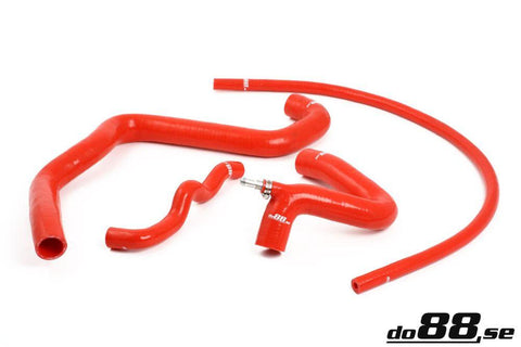 Volvo S40/V40 2.0T/T4 98-04 Coolant hoses Red-NordicSpeed