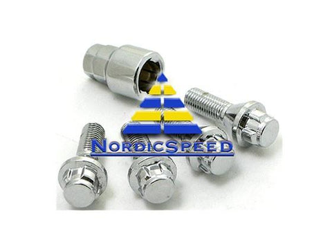 Wheel Lug Bolt Lock Kit M12 x 1.5-90-1207-NordicSpeed